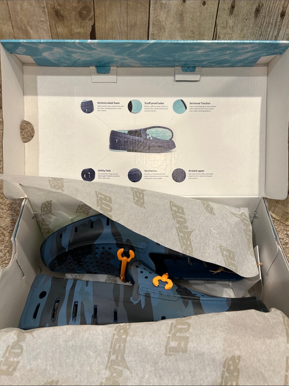 Floafers Chairman Bit’ Shoes Mens 11 ~New in box - Picture 6 of 8
